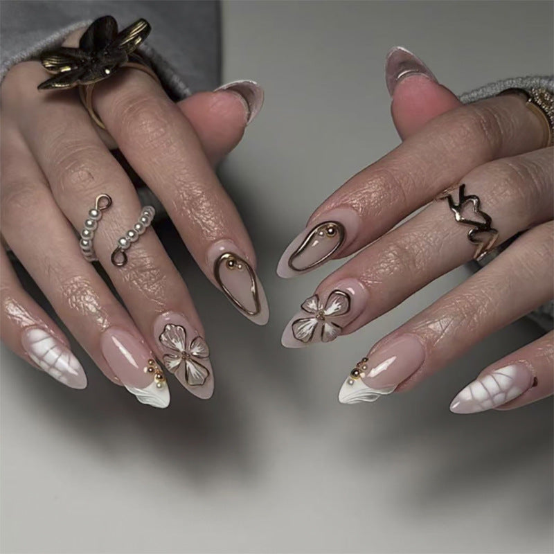 Handcrafted Spring Nail Set 10 Pieces