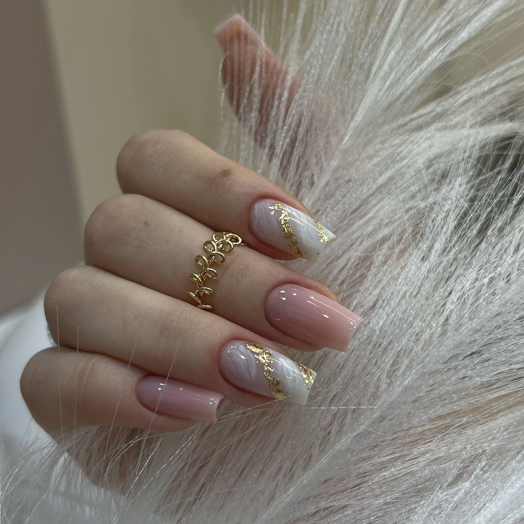 Handcrafted Bridal Nail Set 10 Pieces