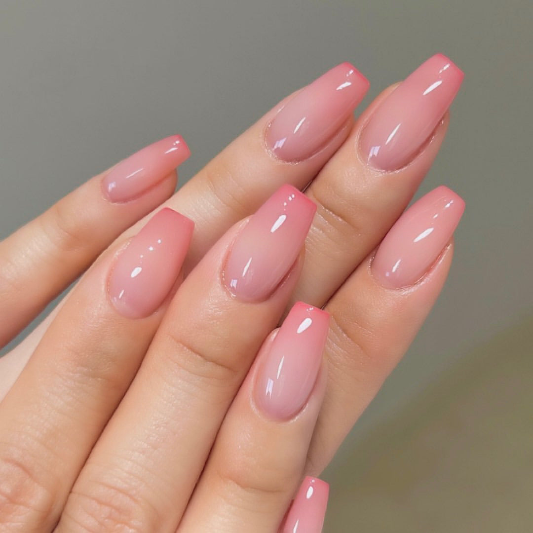 Natural Press-On Nails 10 Pieces