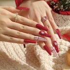Handcrafted Bridal Nail Set 10 Pieces