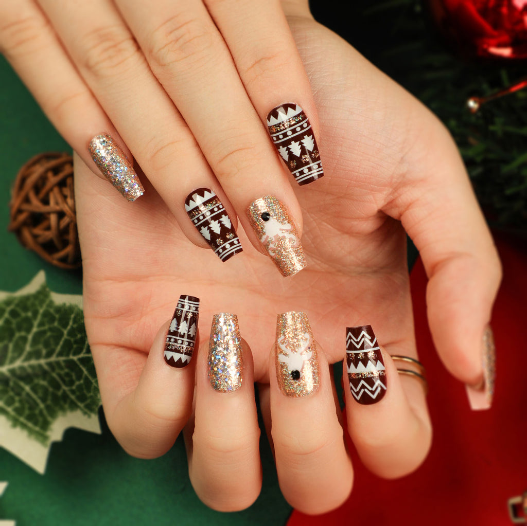 Bridal Nail Set 10 Pieces