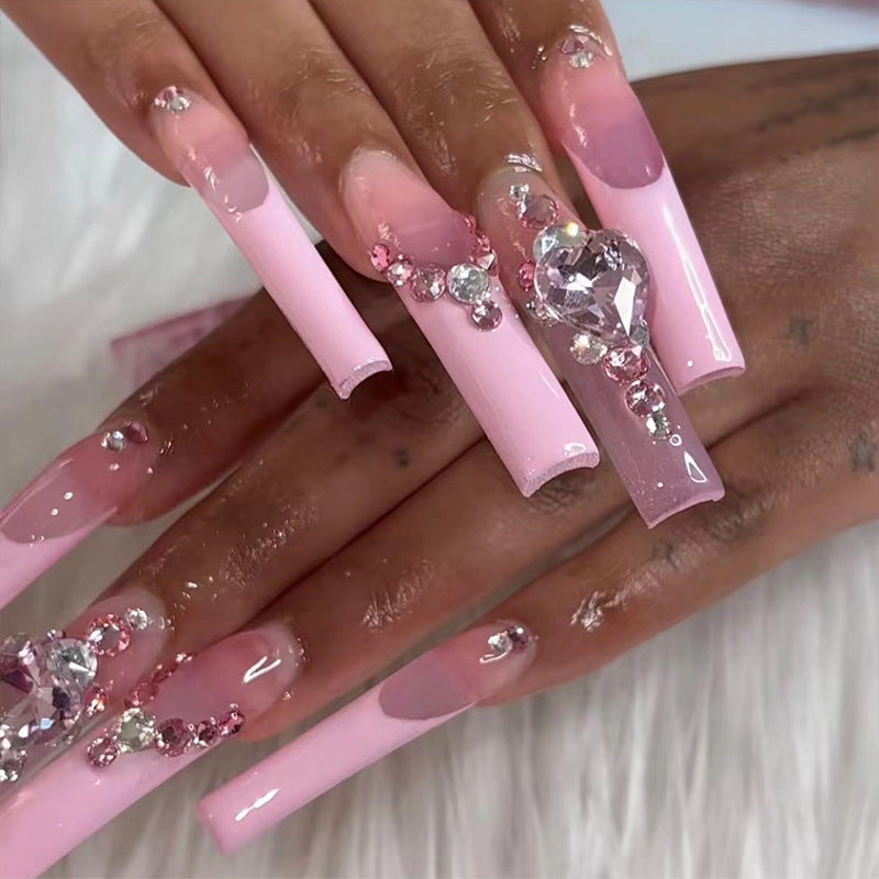 Stunning Bridal Nail Set 10 Pieces