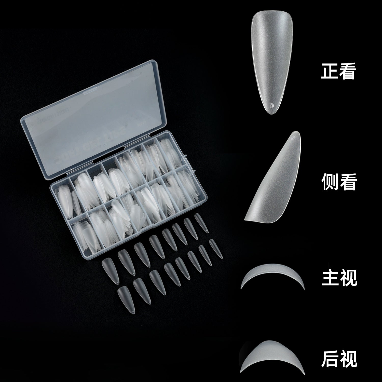 Floral Designer Nail Set 10 Pieces