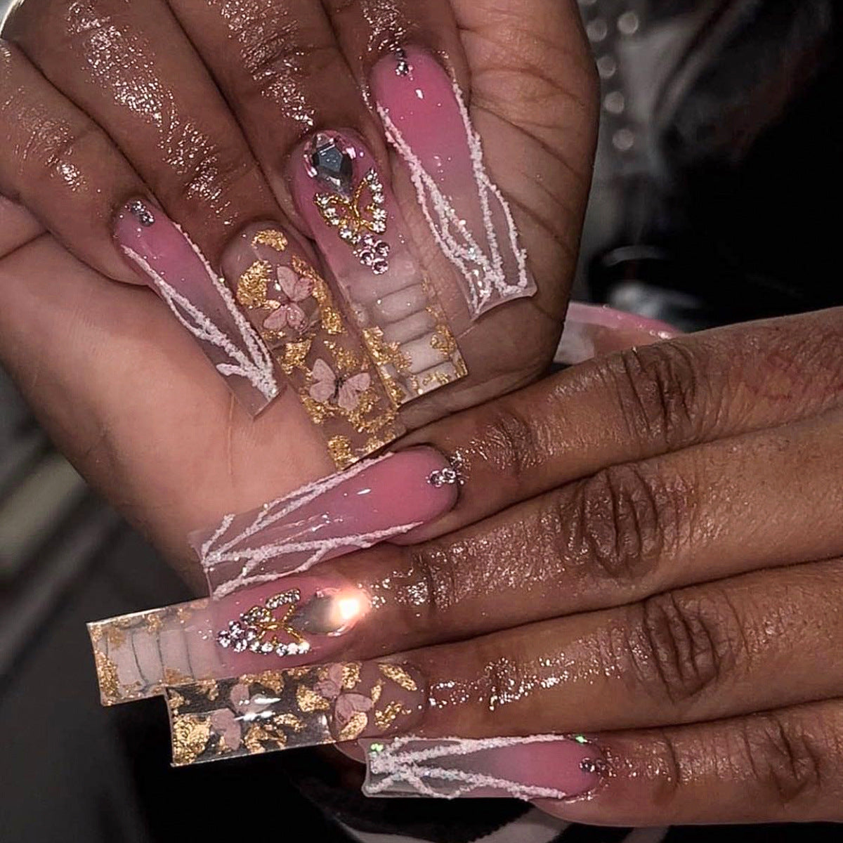 Beautiful Vintage Nail Set 10 Pieces