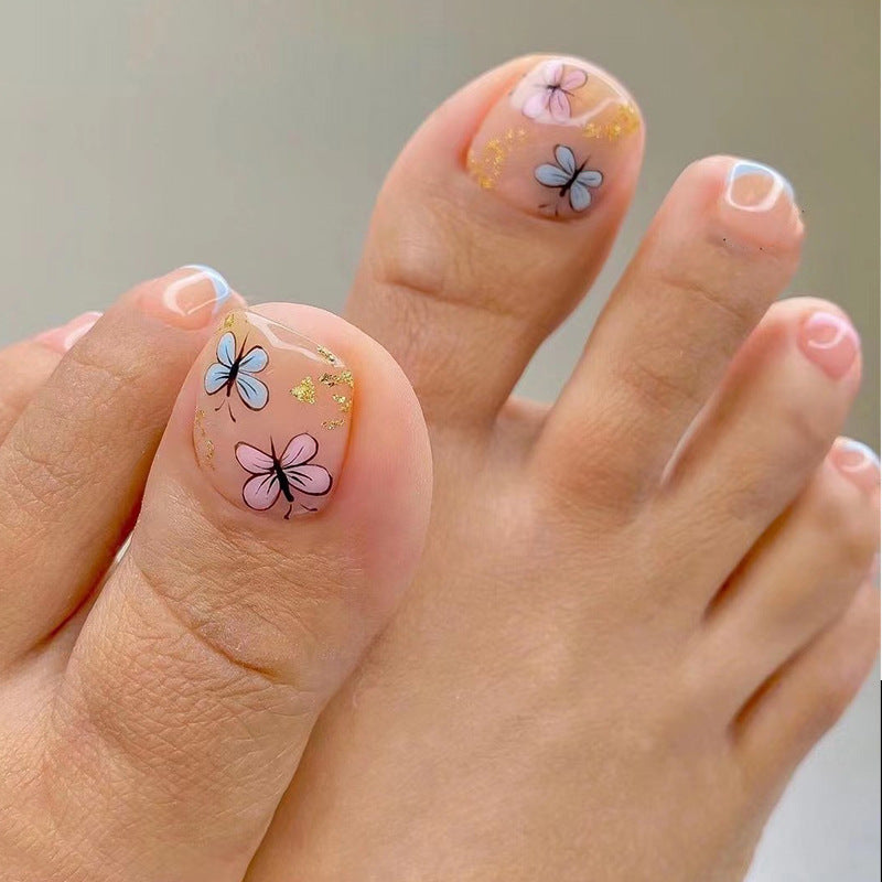 Valentine Fake Nails Set 10 Pieces