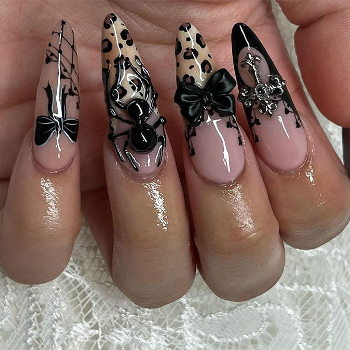 Valentine Nail Set 10 Pieces