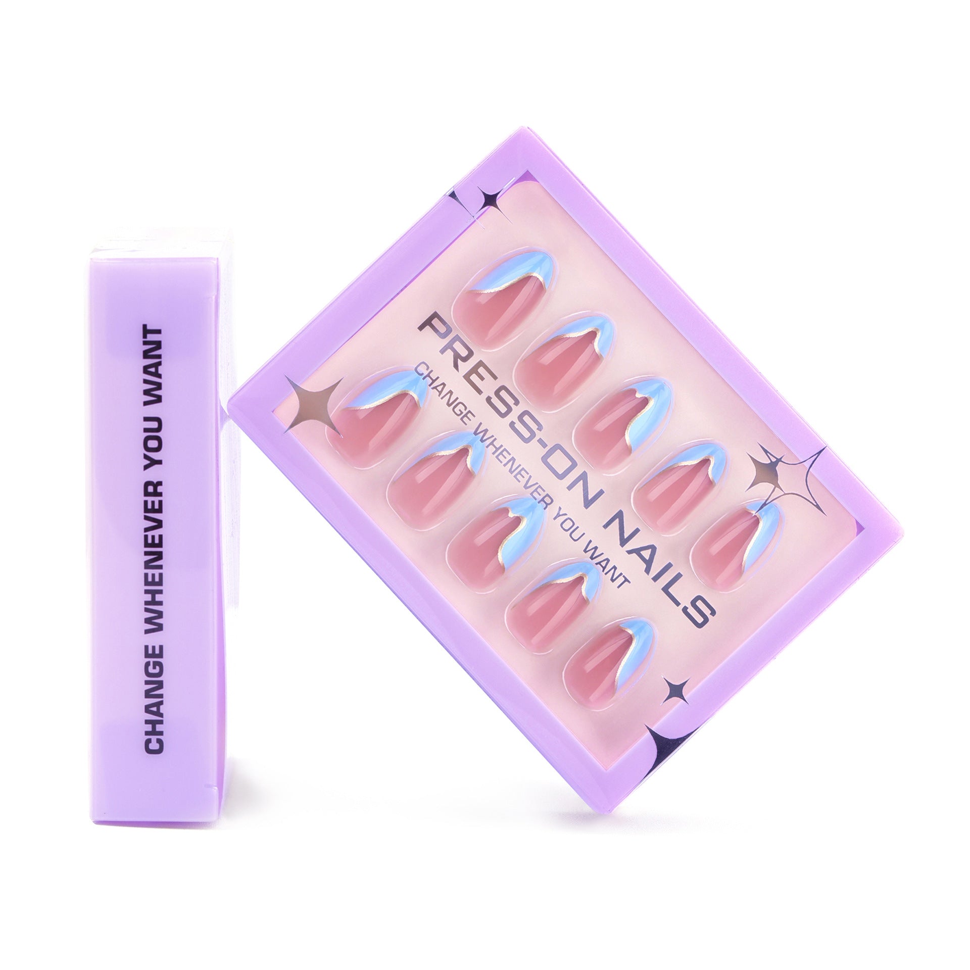 Handcrafted Ombre Nail Set 10 Pieces