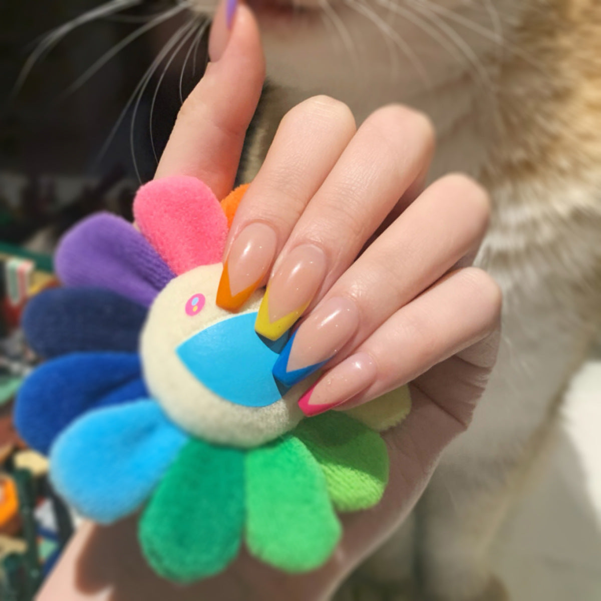 Crystal Press-On Nails 10 Pieces
