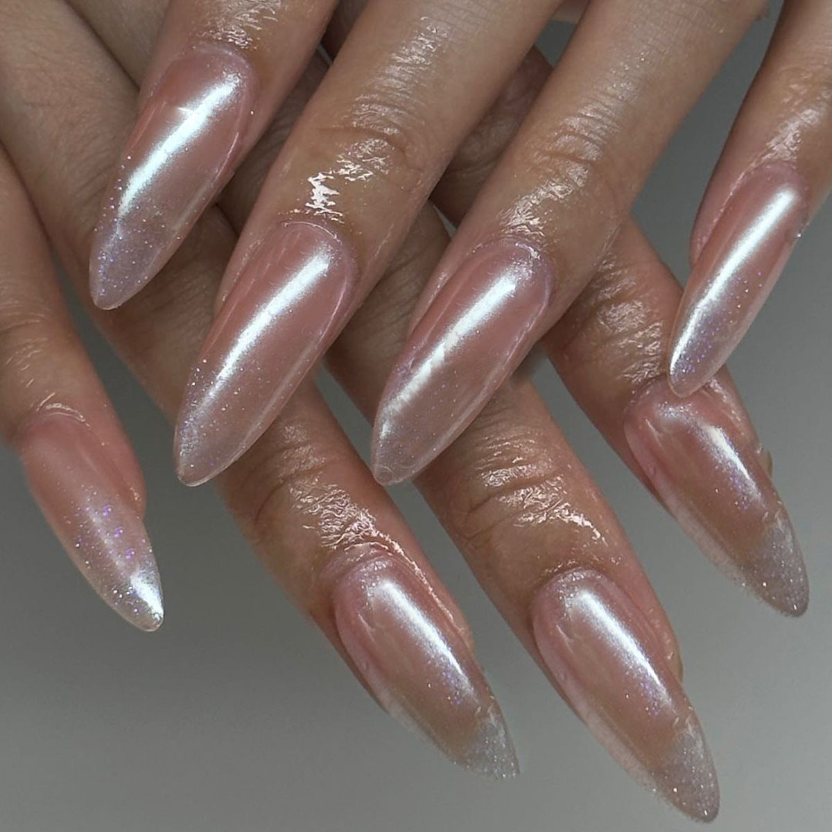 Holographic Designer Nail Set 10 Pieces