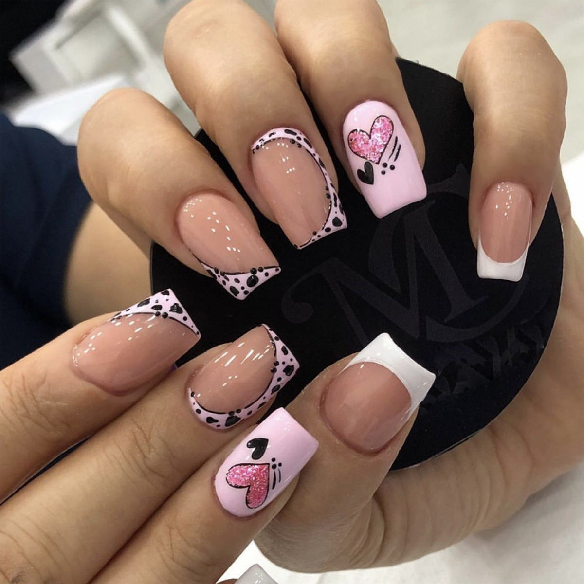 Eastern Fake Nails Set 10 Pieces