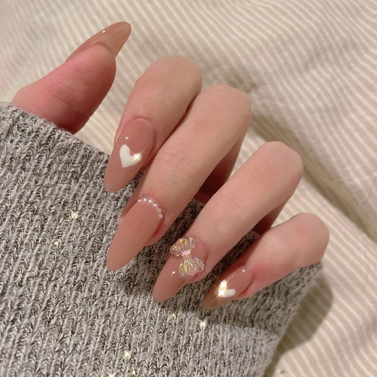 Matte Designer Nail Set 10 Pieces