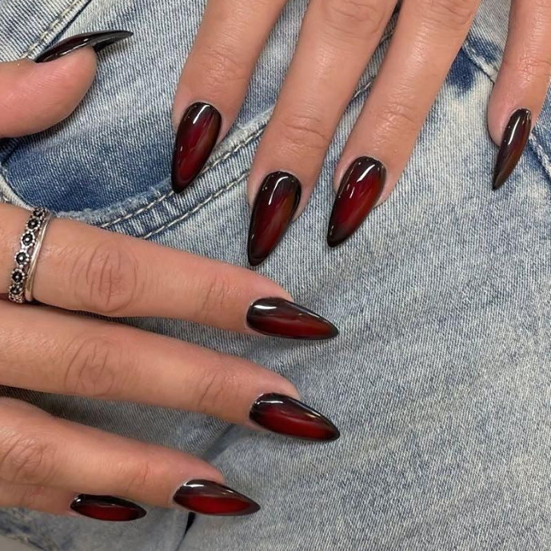 Stunning Abstract Nail Set 10 Pieces