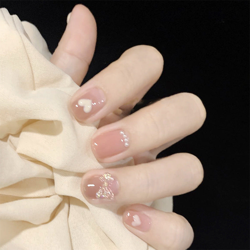 Beautiful Holographic Nail Set 10 Pieces