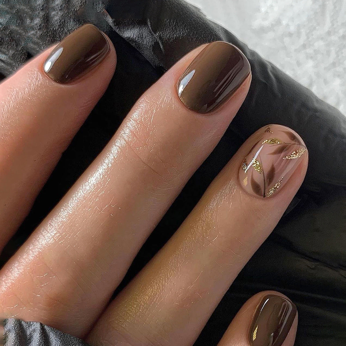 Bohemian Designer Nail Set 10 Pieces