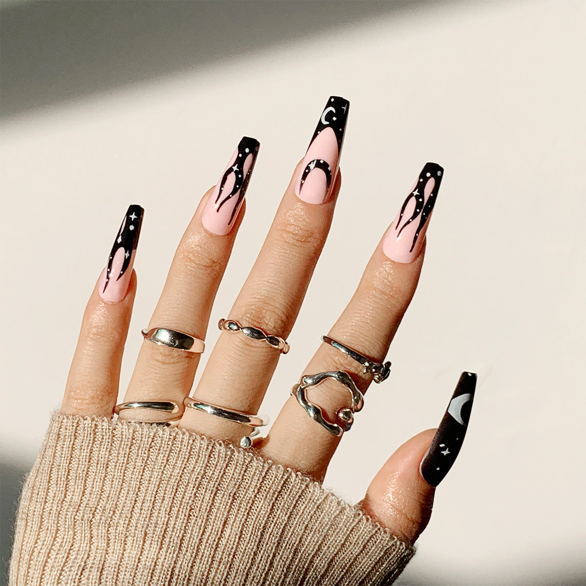 Modern Press-On Nails 10 Pieces