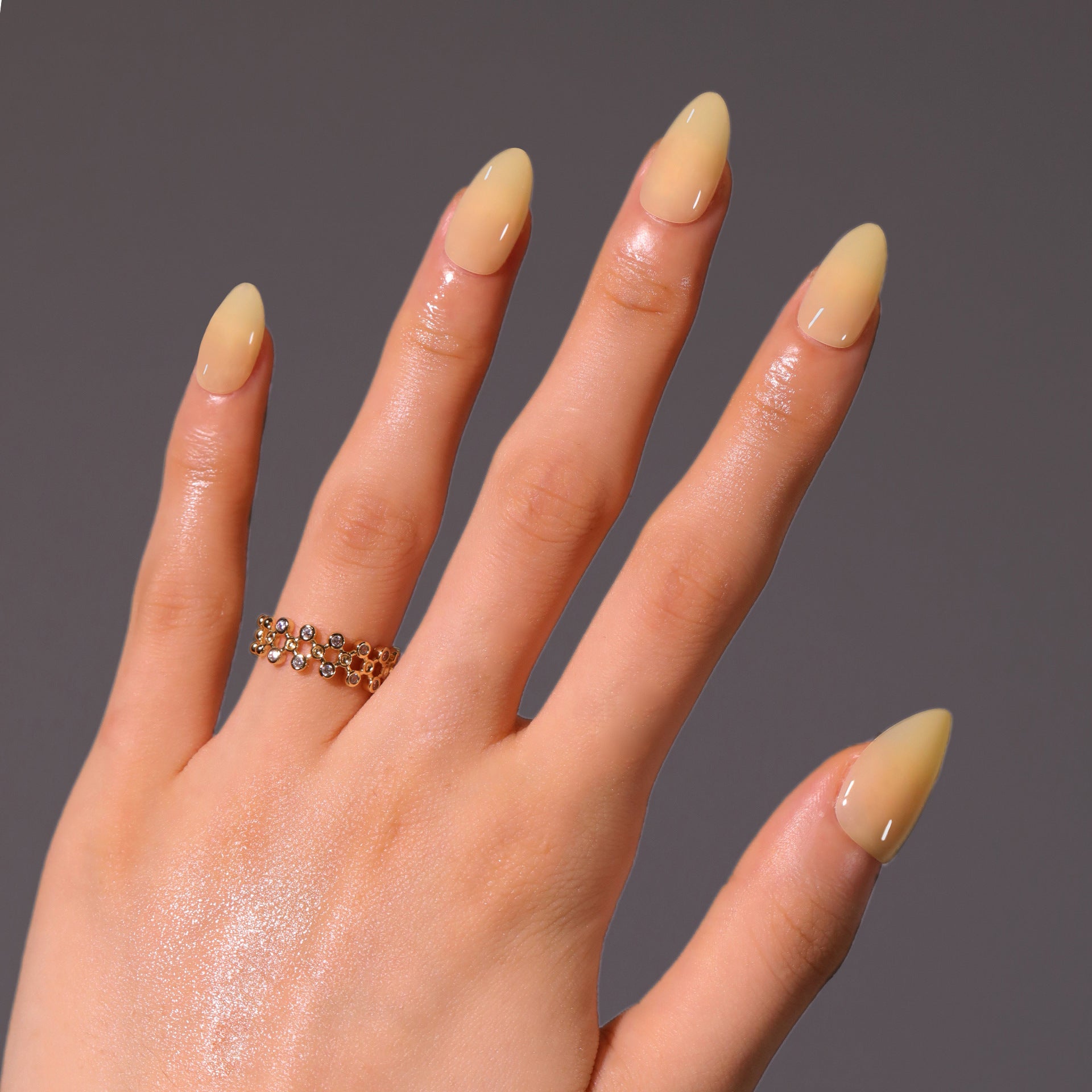 Beautiful French Nail Set 10 Pieces