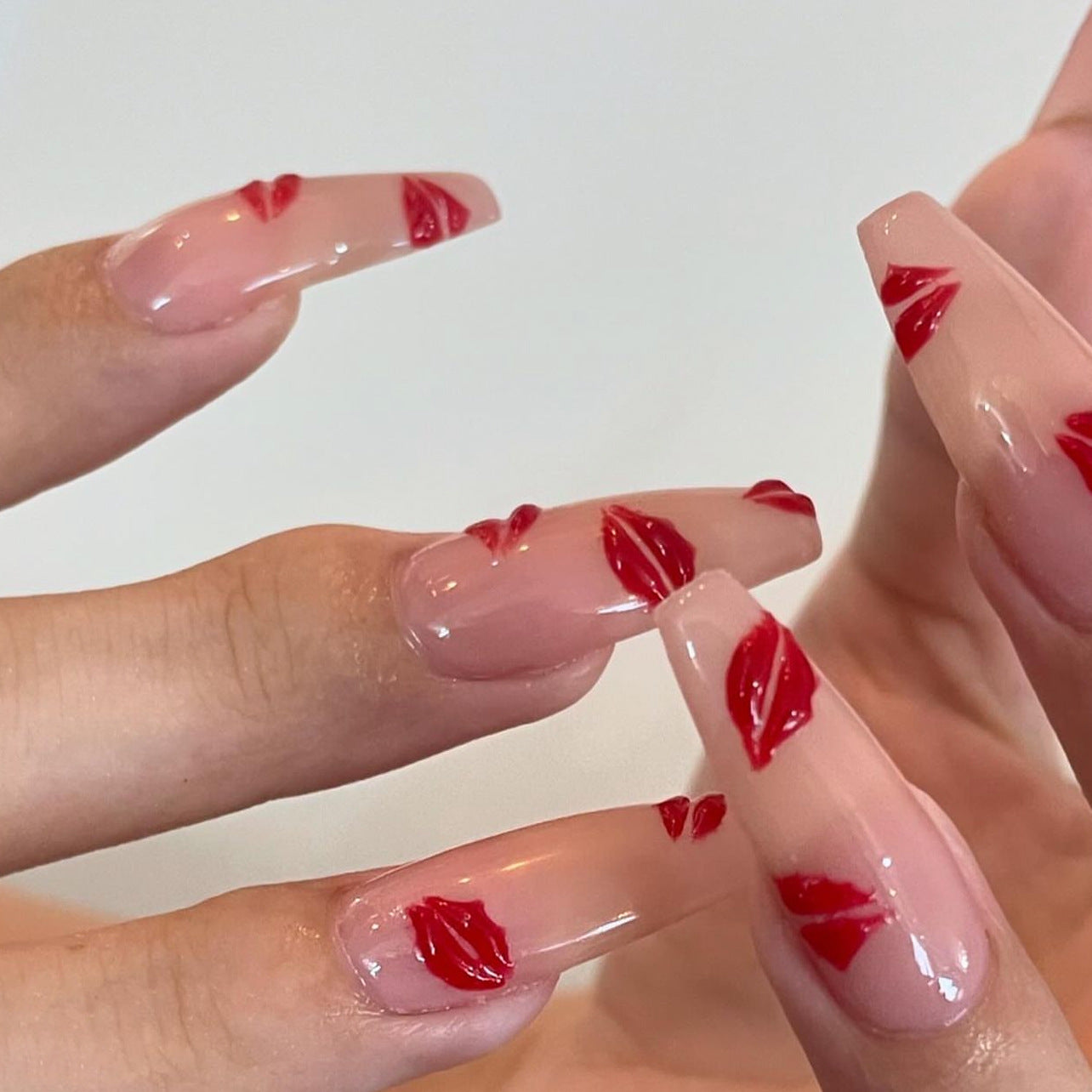 Nude Nail Set 10 Pieces