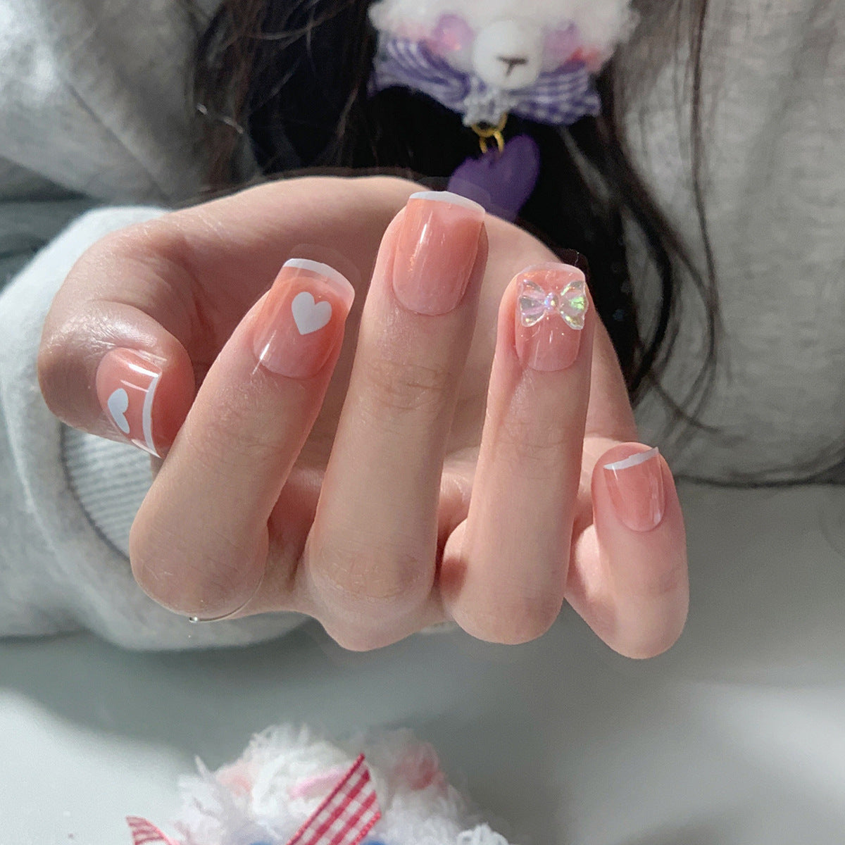 Natural Nail Set 10 Pieces