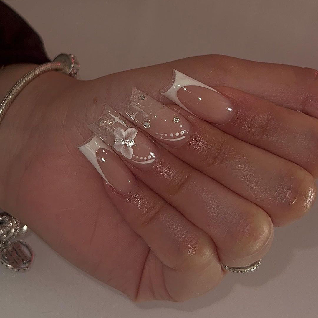 Floral Nail Set 10 Pieces
