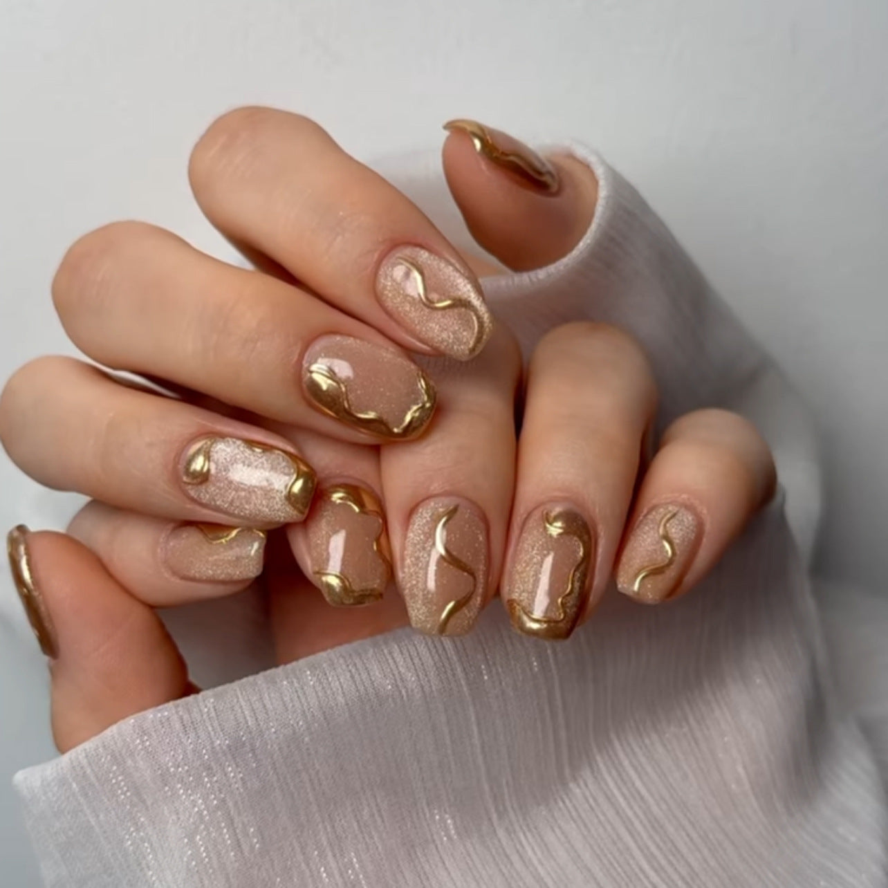 Eastern Designer Nail Set 10 Pieces