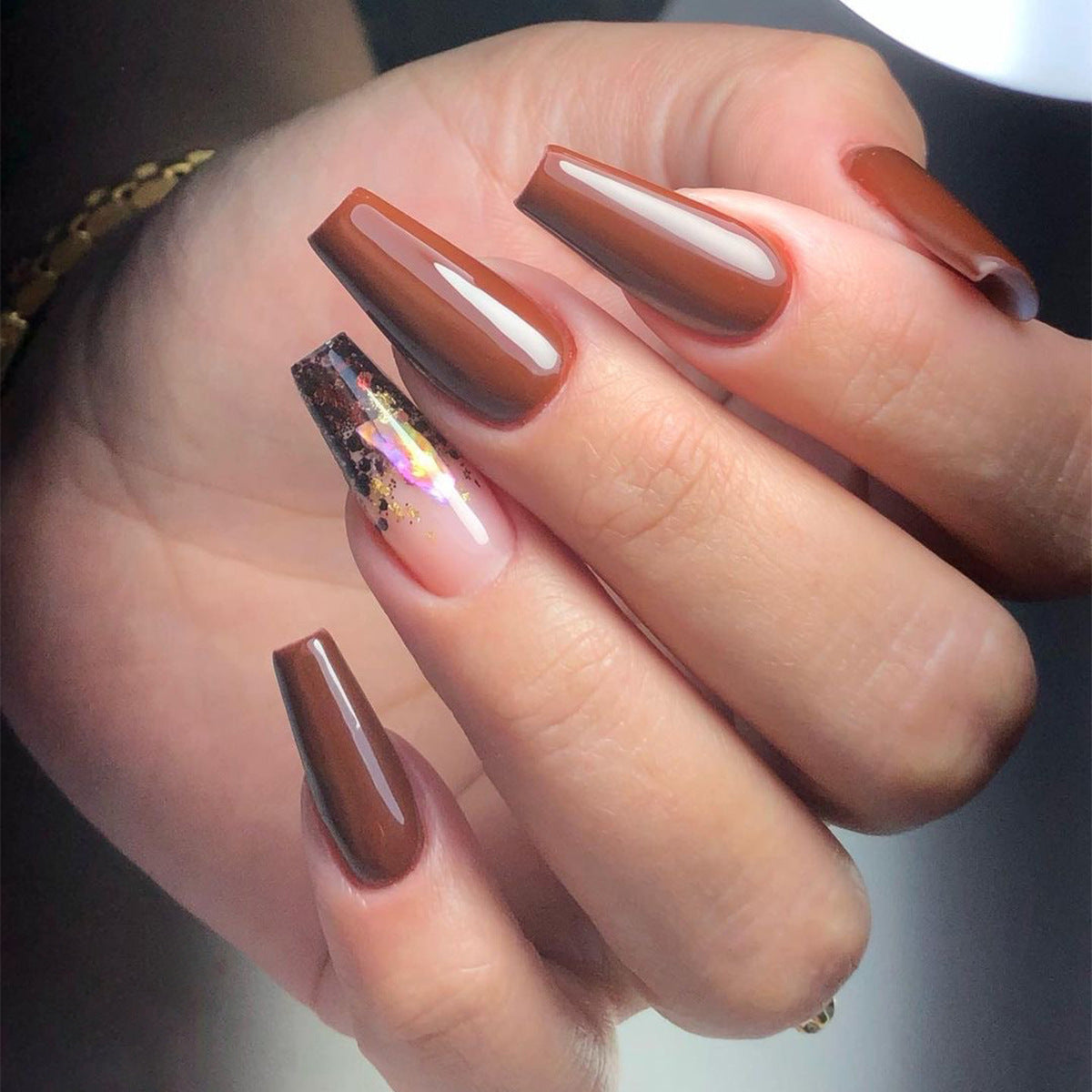 Beautiful Geometric Nail Set 10 Pieces