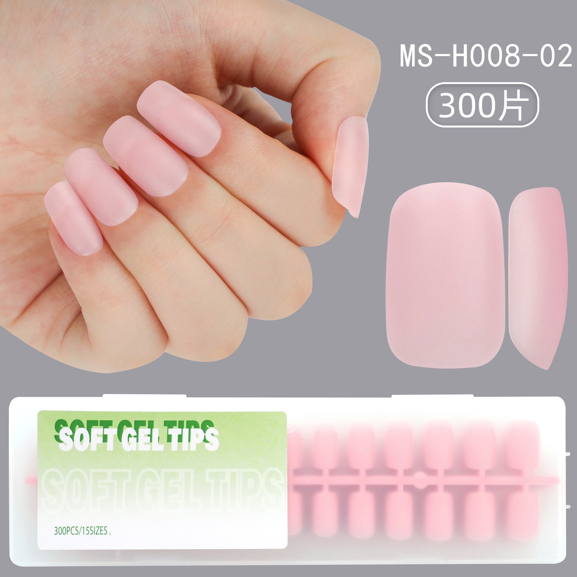 Abstract Fake Nails Set 10 Pieces