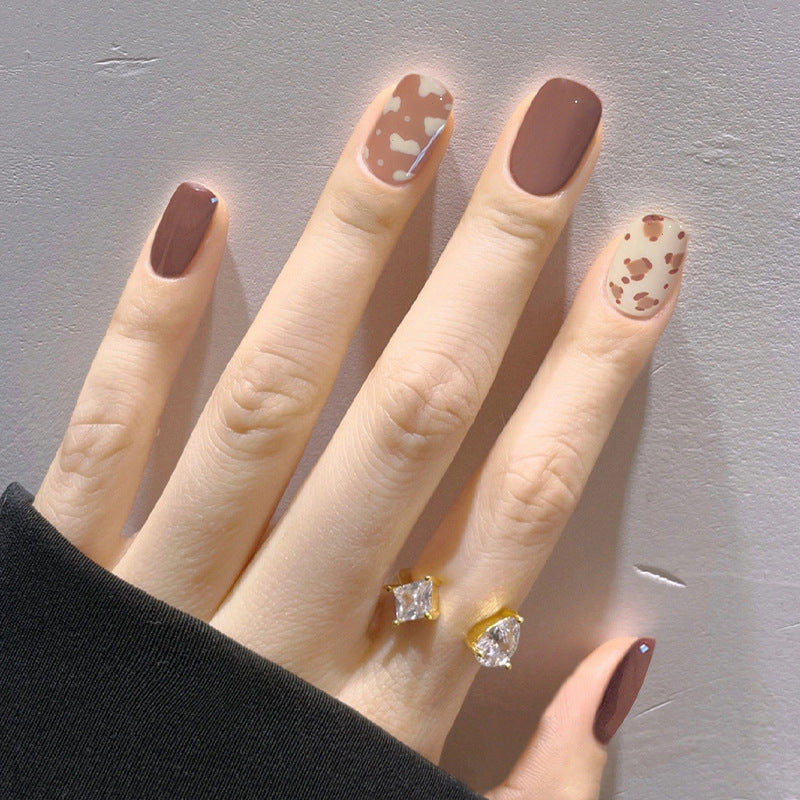 Winter Press-On Nails 10 Pieces