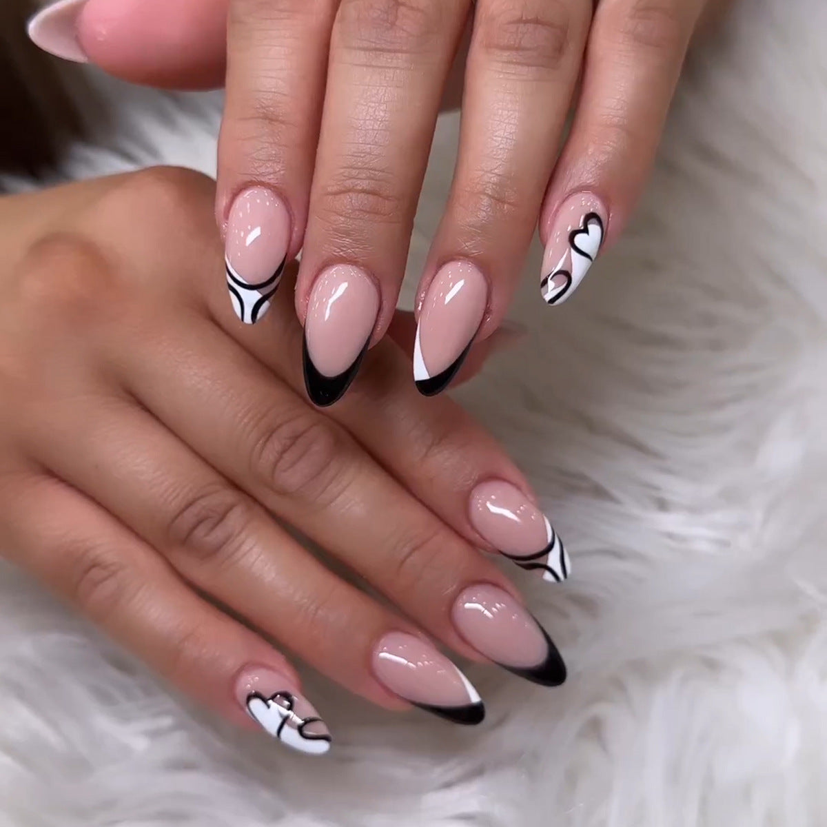 Ombre Press-On Nails 10 Pieces