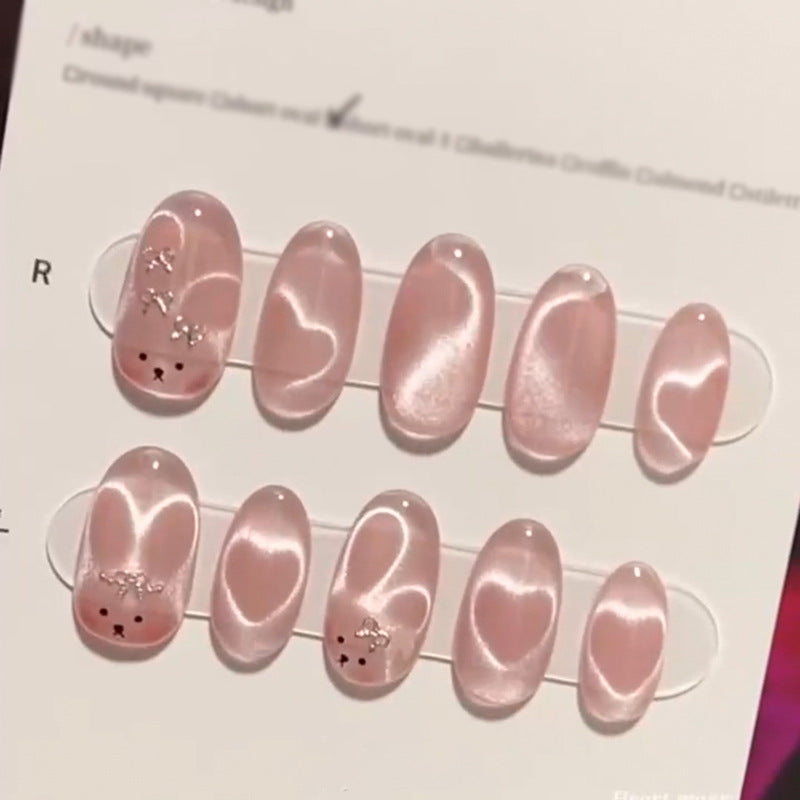 Stunning Glossy Nail Set 10 Pieces