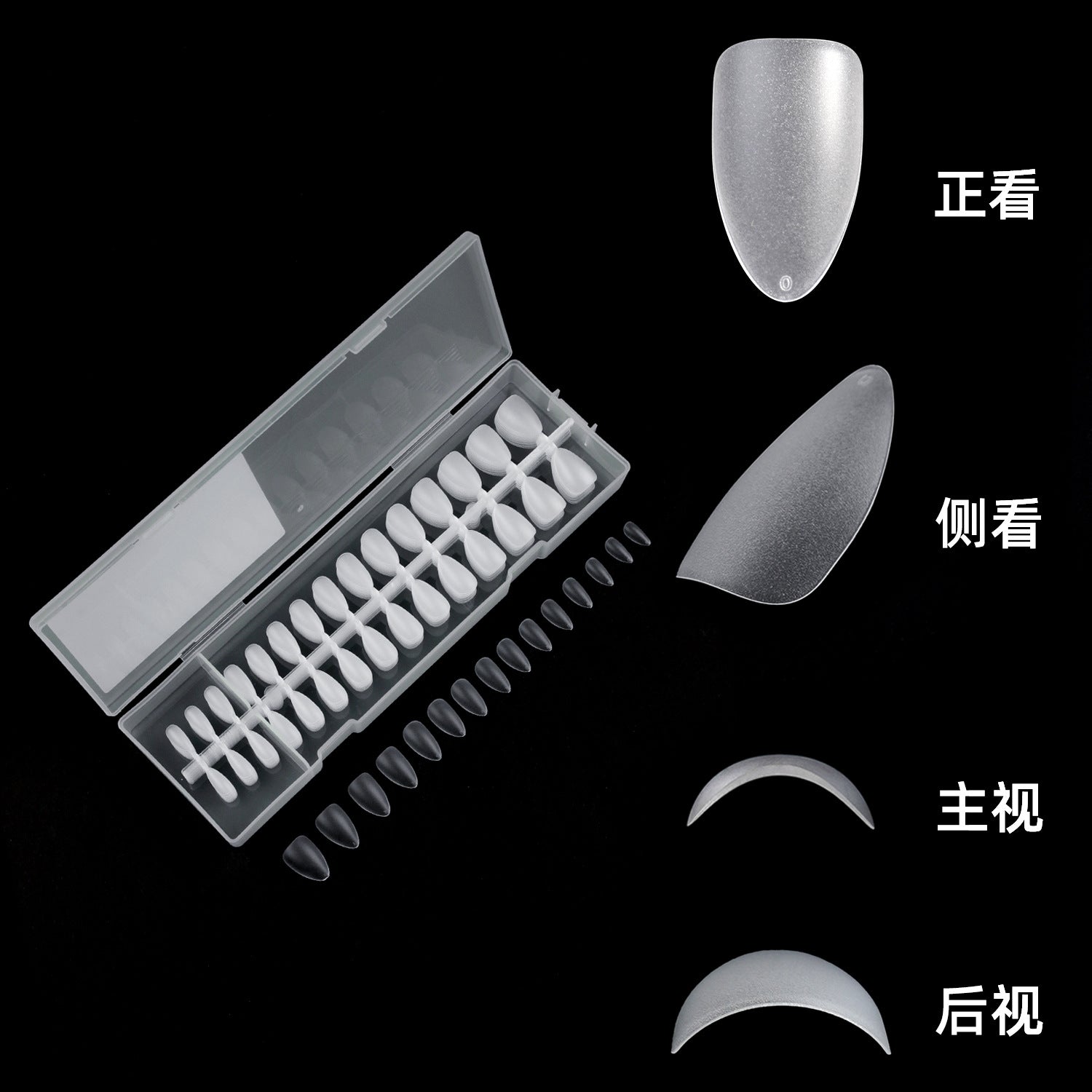 Gothic Nail Set 10 Pieces