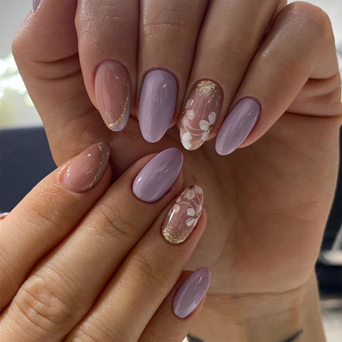 Bridal Nail Set 10 Pieces