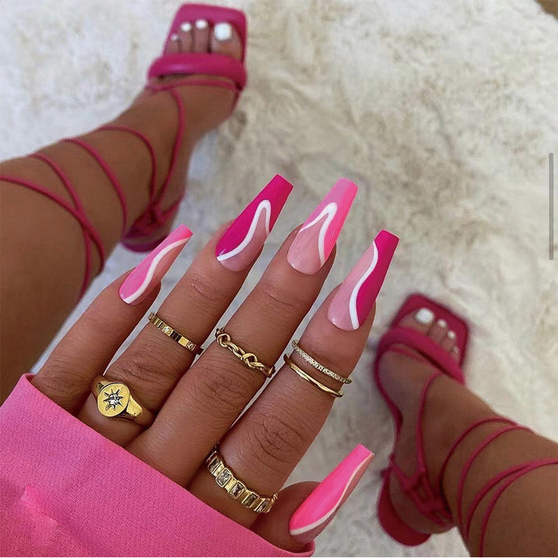 Beautiful Holiday Nail Set 10 Pieces