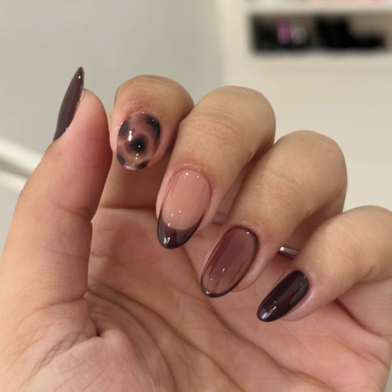 Handcrafted Gothic Nail Set 10 Pieces