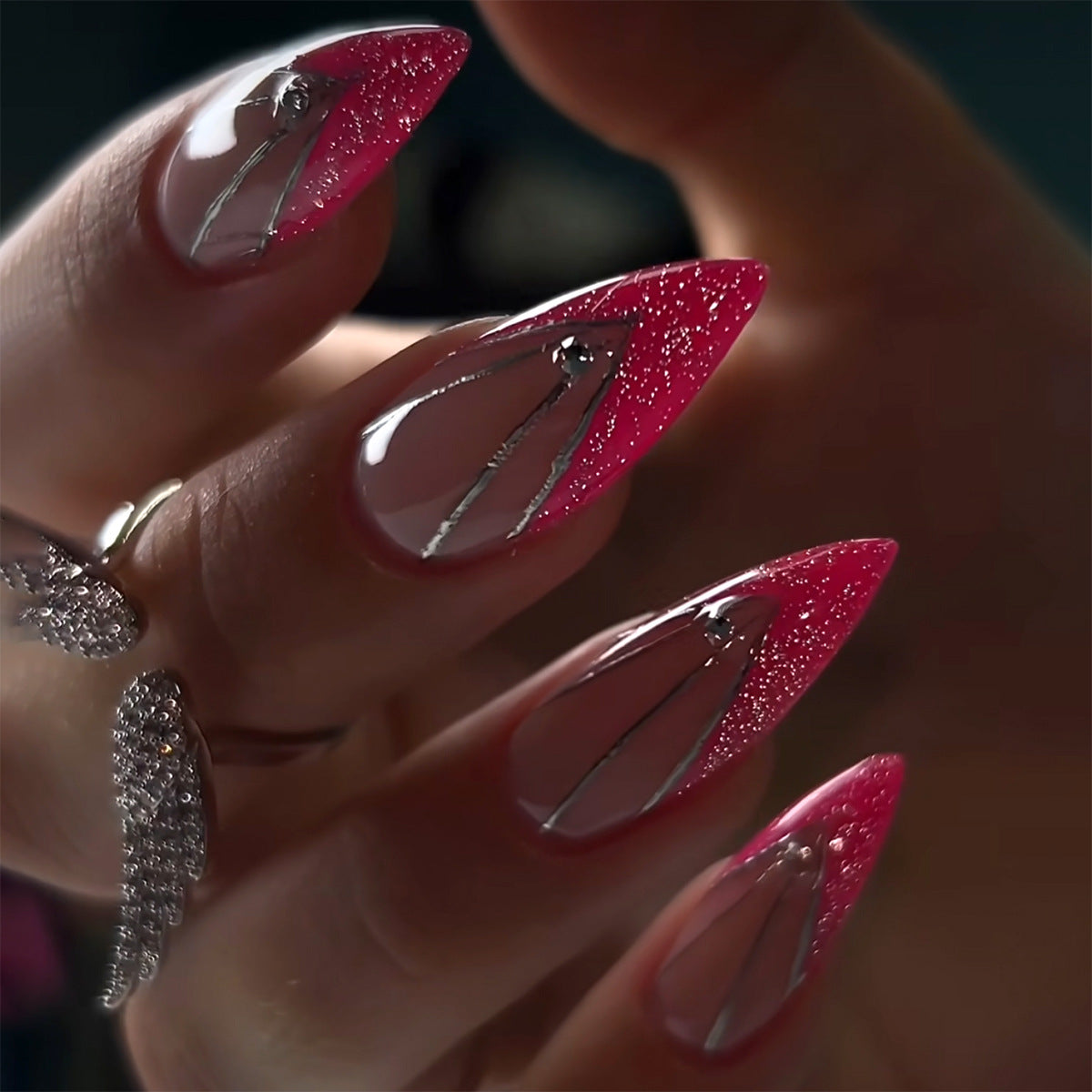 Beautiful Summer Nail Set 10 Pieces