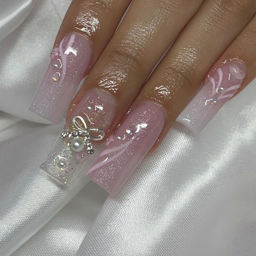 Bold Designer Nail Set 10 Pieces