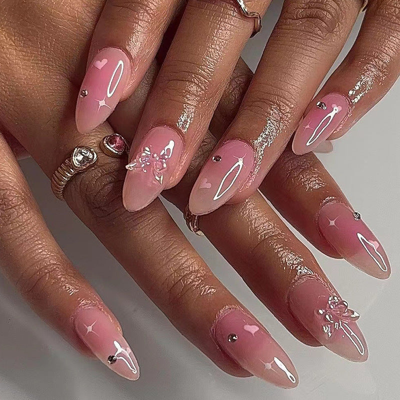 Stunning Geometric Nail Set 10 Pieces