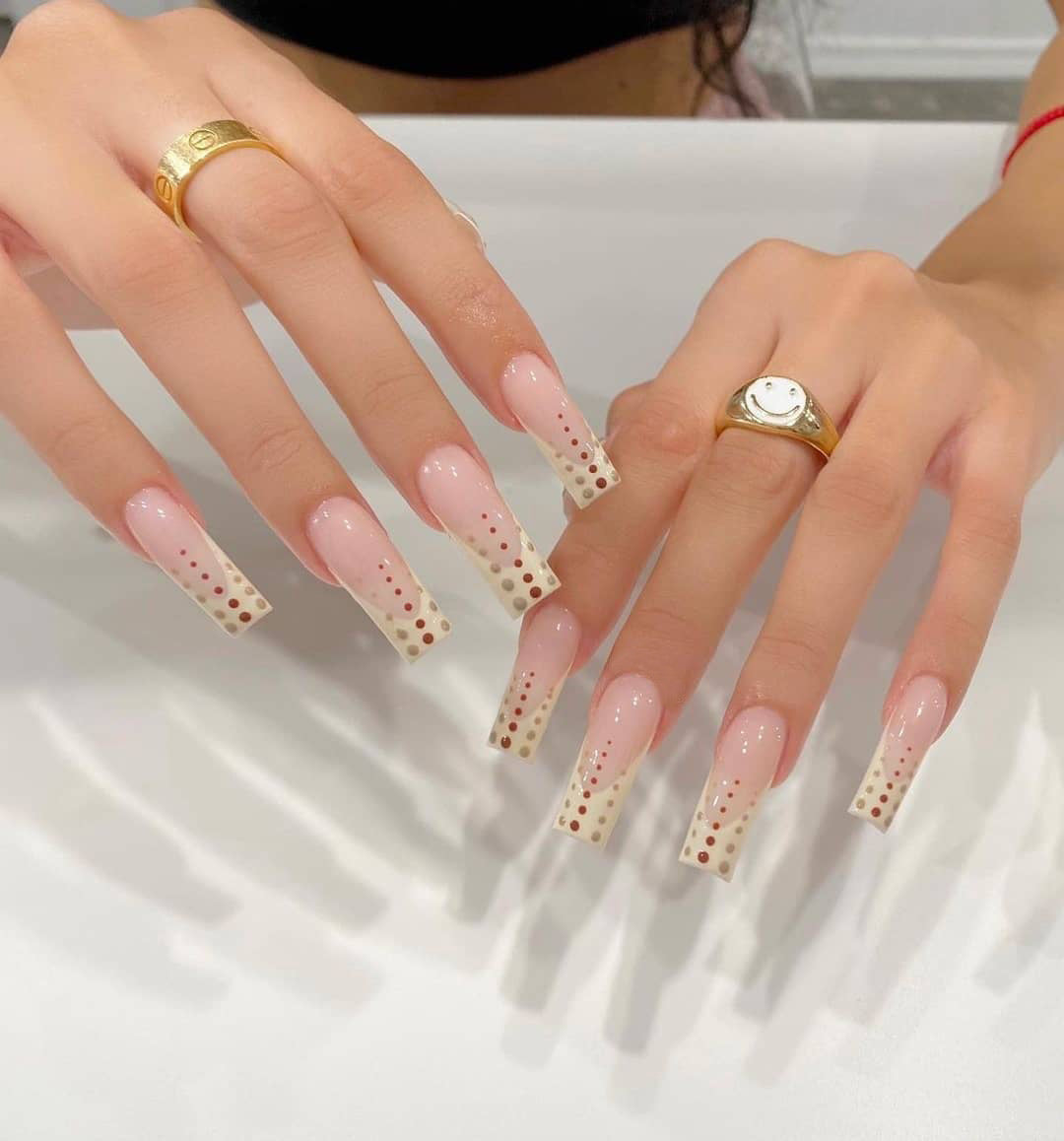 Abstract Designer Nail Set 10 Pieces
