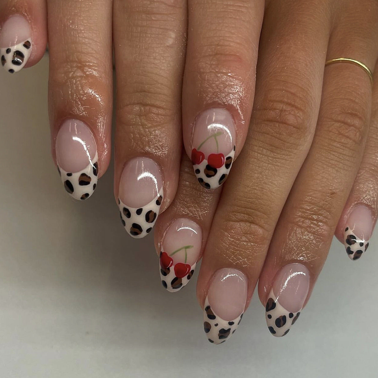 Glitter Designer Nail Set 10 Pieces