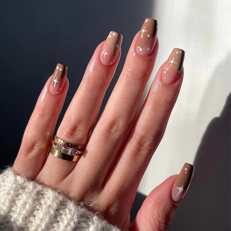 Gothic Fake Nails Set 10 Pieces