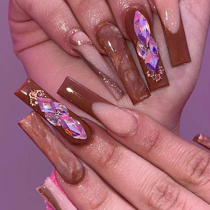 Beautiful Nude Nail Set 10 Pieces