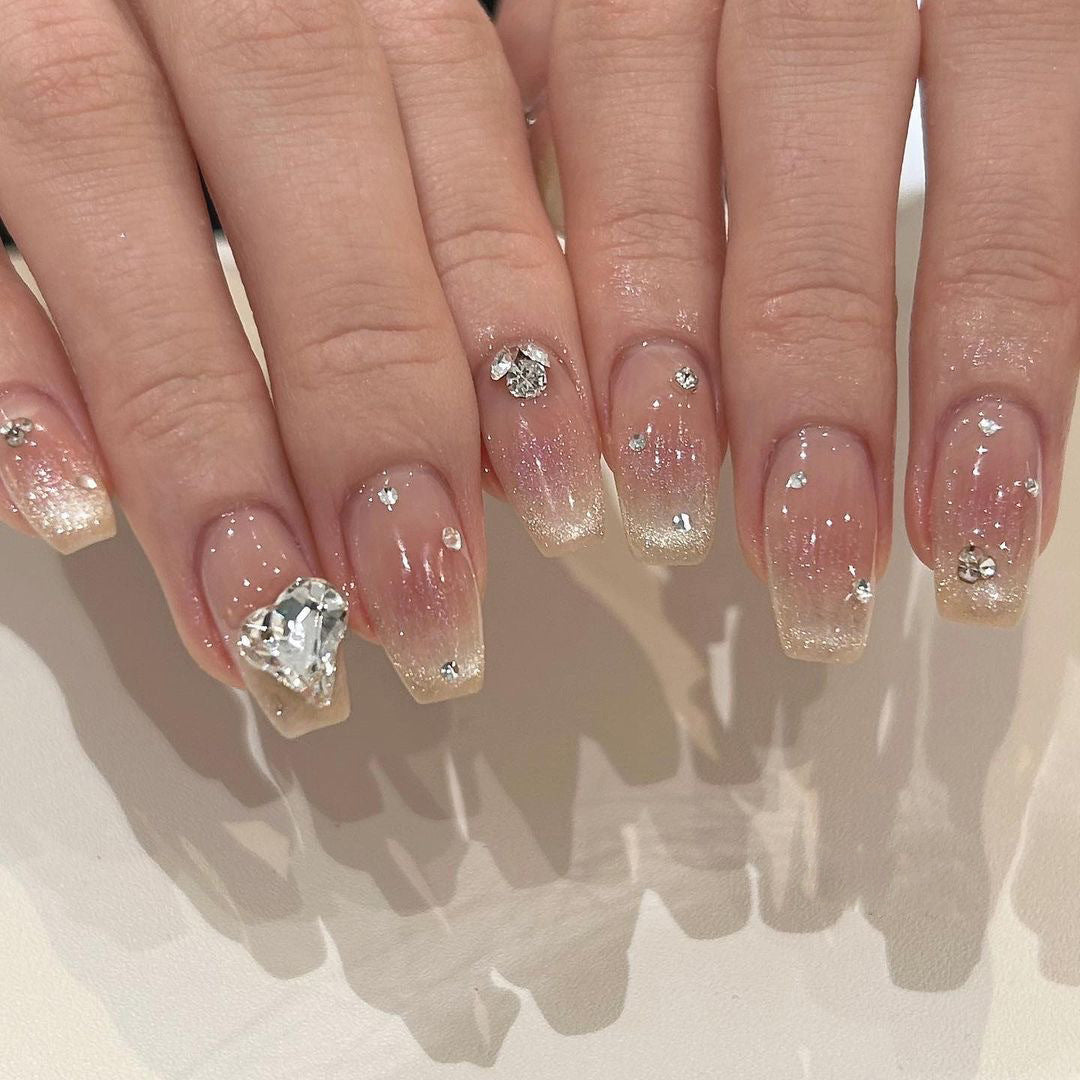 Sparkle Press-On Nails 10 Pieces
