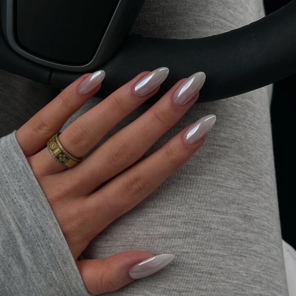 Winter Fake Nails Set 10 Pieces