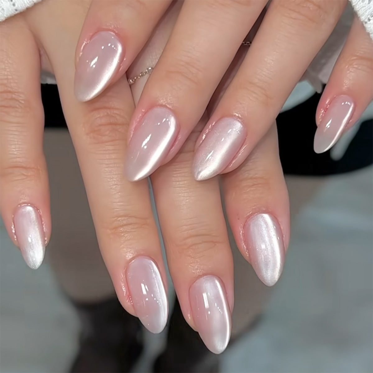 Glossy Fake Nails Set 10 Pieces