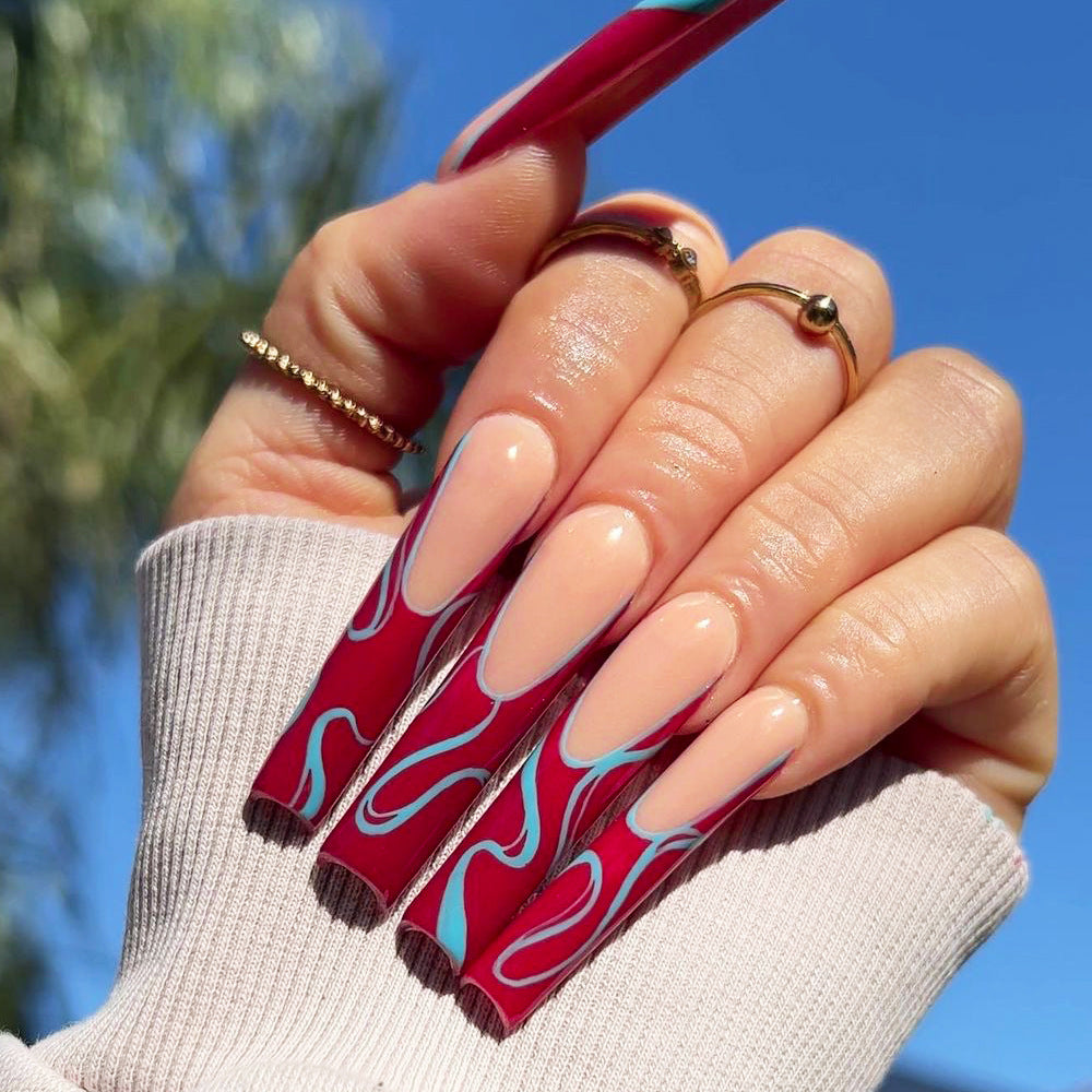 Beautiful Nude Nail Set 10 Pieces