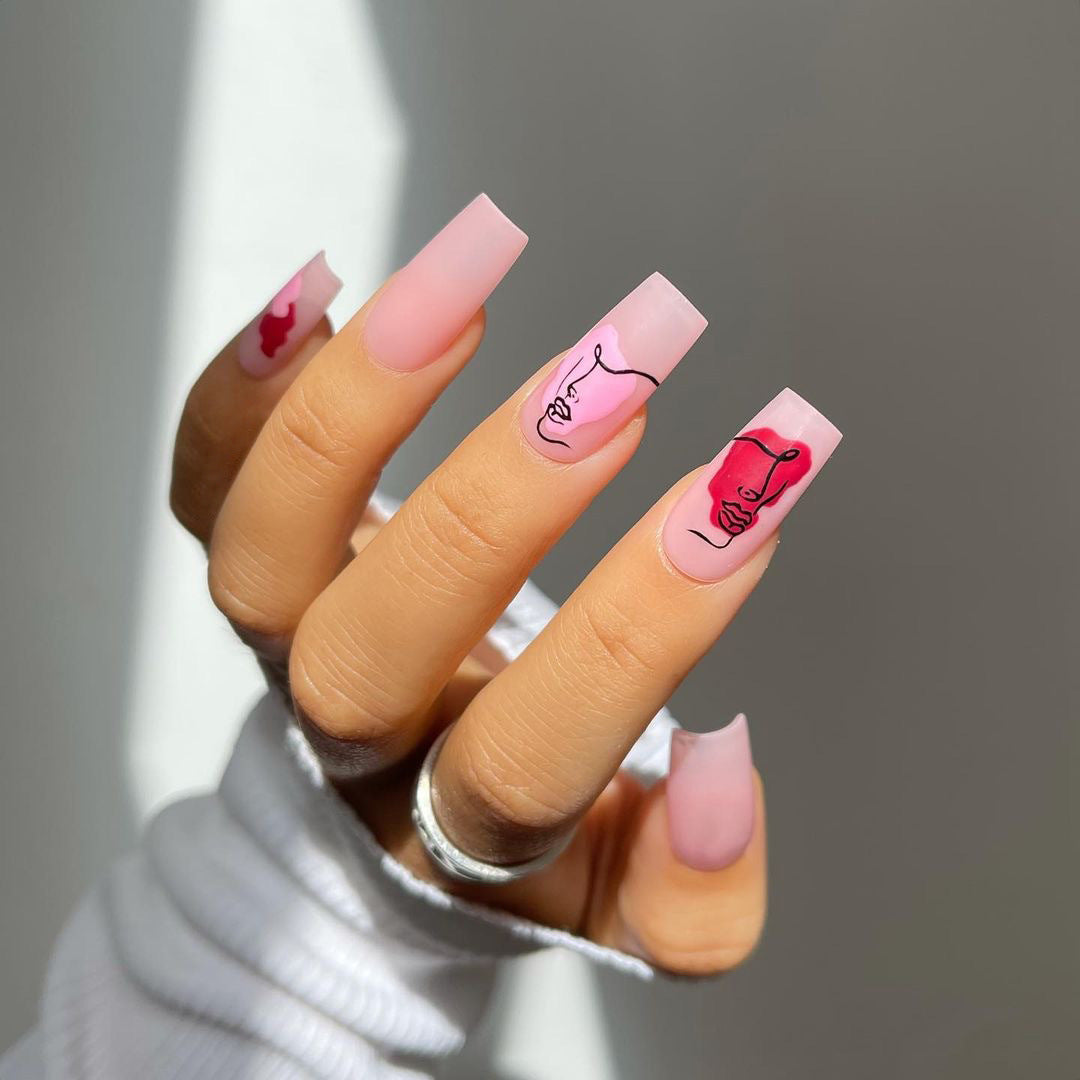Handcrafted Gothic Nail Set 10 Pieces