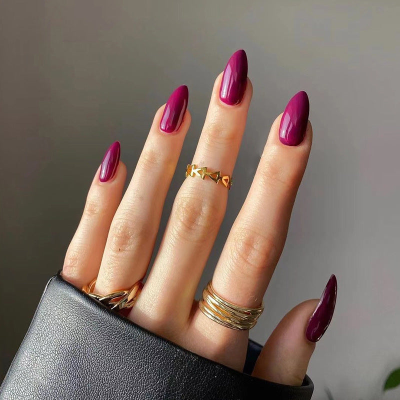 Handcrafted Holographic Nail Set 10 Pieces