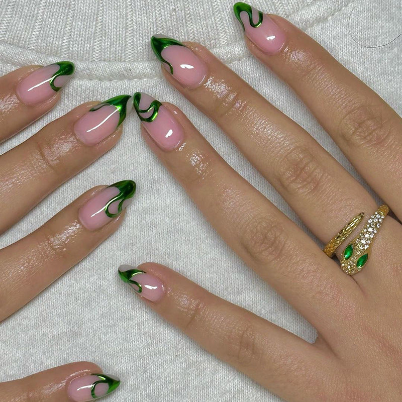 Gothic Fake Nails Set 10 Pieces
