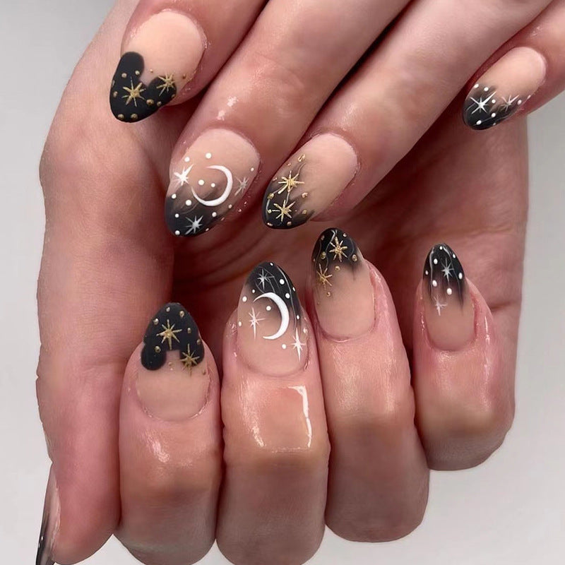 Handcrafted Winter Nail Set 10 Pieces