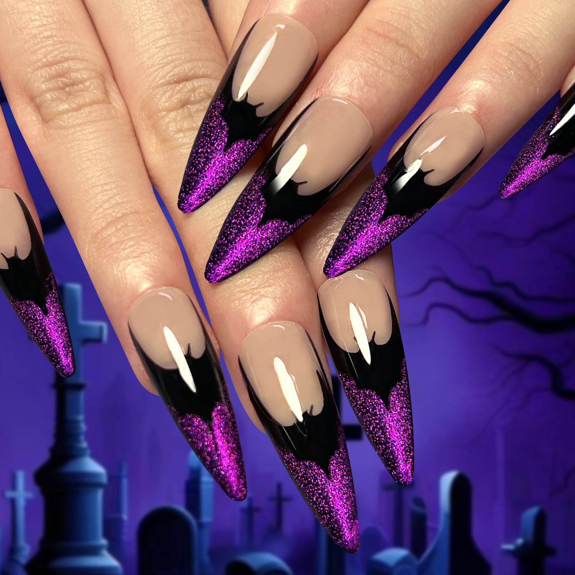 Holiday Designer Nail Set 10 Pieces