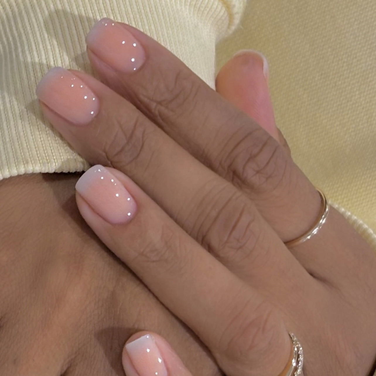Crystal Designer Nail Set 10 Pieces